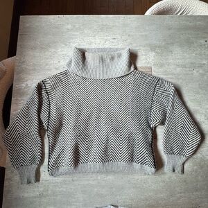 Vintage Pierre Cardin Gray Turtleneck Sweater